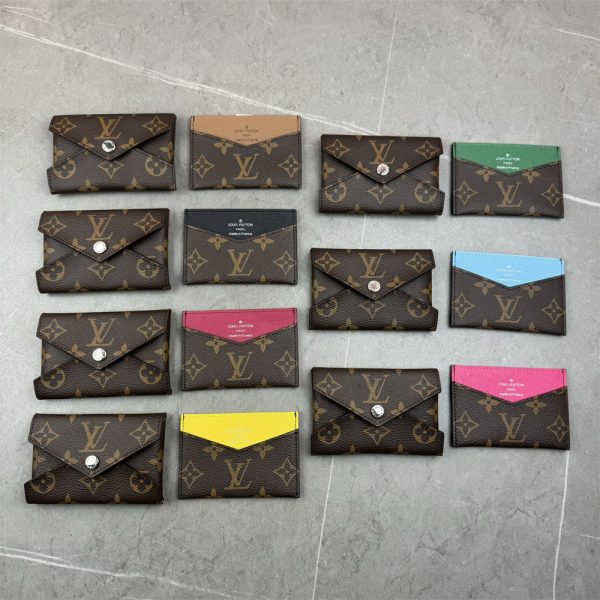 Top quality real leather card bag size:11*7.5X1.5cm LOV #31292