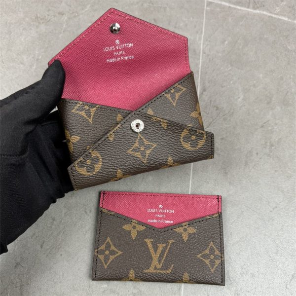 Top quality real leather card bag size:11*7.5X1.5cm LOV #31292 - Image 4