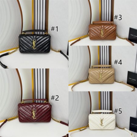 High quality leather messenger bag size:20*13*3cm LSY #31293