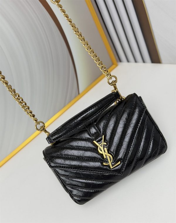 High quality leather messenger bag size:20*13*3cm LSY #31293