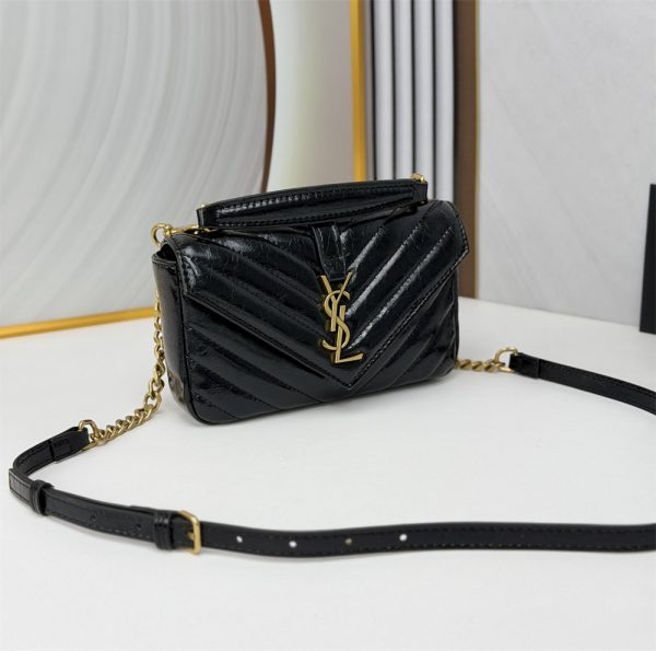 High quality leather messenger bag size:20*13*3cm LSY #31293