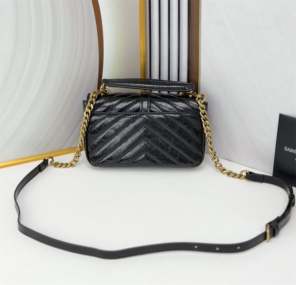 High quality leather messenger bag size:20*13*3cm LSY #31293