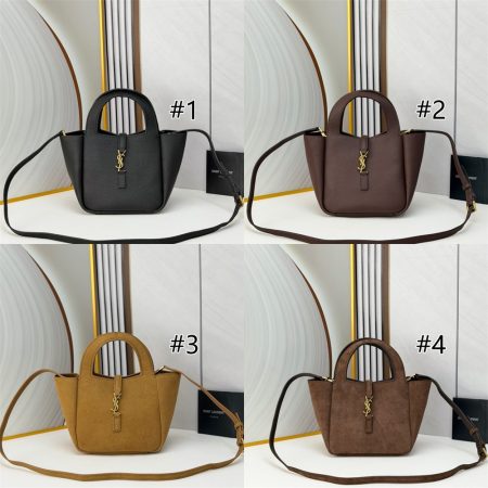 Top quality leather bucket bag size:18*15*13cm LSY #31309