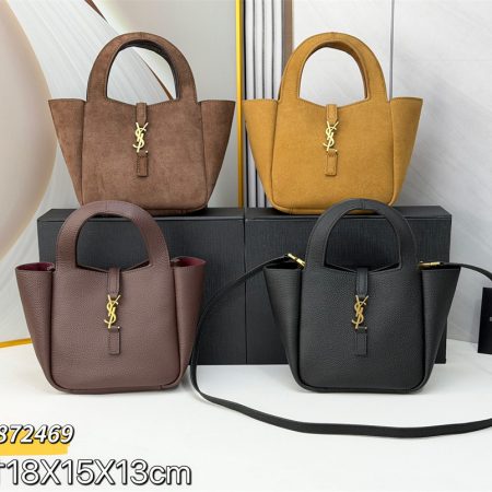 Top quality leather bucket bag size:18*15*13cm LSY #31309 - Image 2