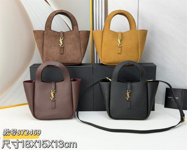 Top quality leather bucket bag size:18*15*13cm LSY #31309