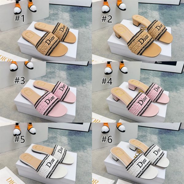 High quality slipper size:5-12 with box DIR #31314