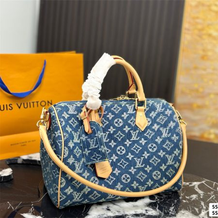 High quality denim Handbag speedy size:25cm/30cm LOV #31319 - Image 2
