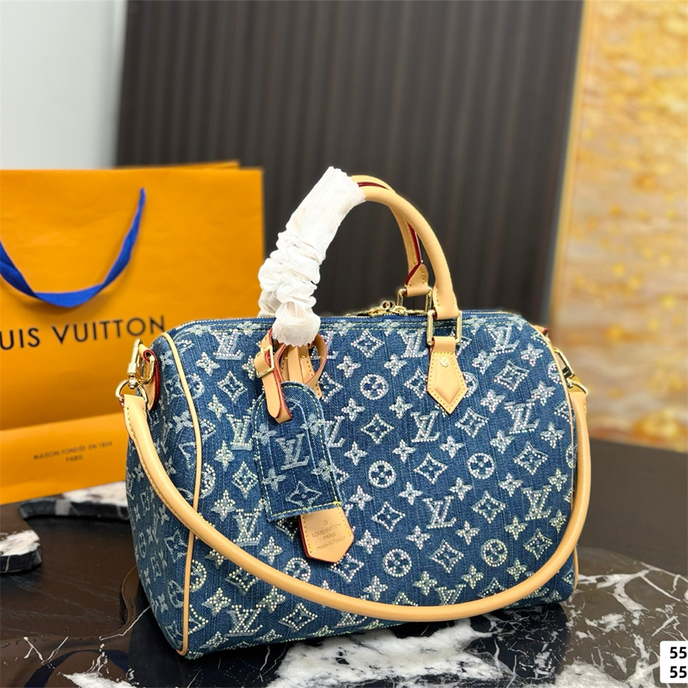 High quality denim Handbag speedy size:25cm/30cm LOV #31319 - Image 2
