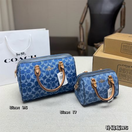 High quality denim handbag size:17cm/25cm COH #31339