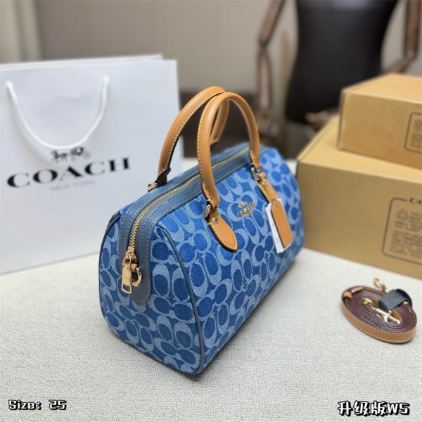 High quality denim handbag size:17cm/25cm COH #31339