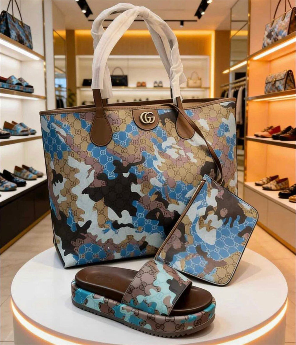 High quality slipper& handbag set free shipping GUI #31348 - Image 1