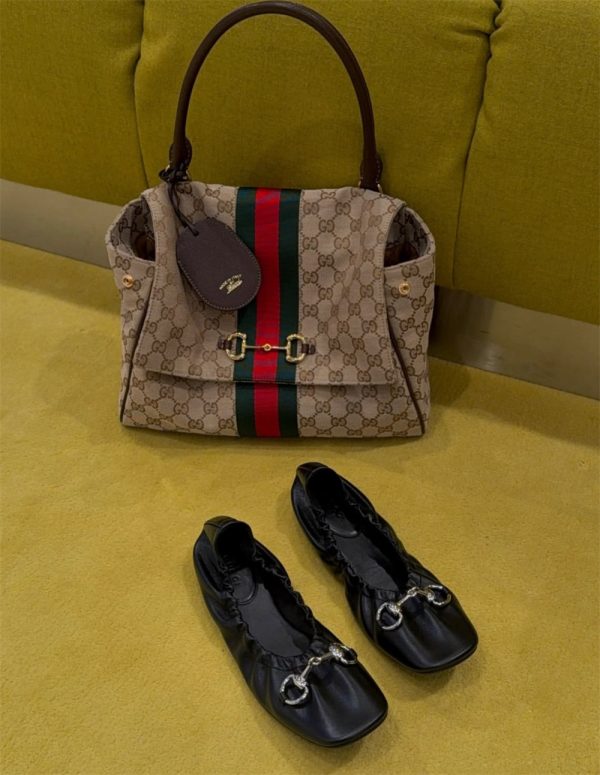 High quality ballet flats & handbag set free shipping GUI #31366