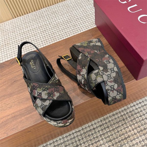 High quality sandal size:5-11 with box GUI #31377
