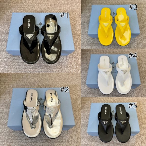 High quality slippers size:5-9 with box PRA #31381