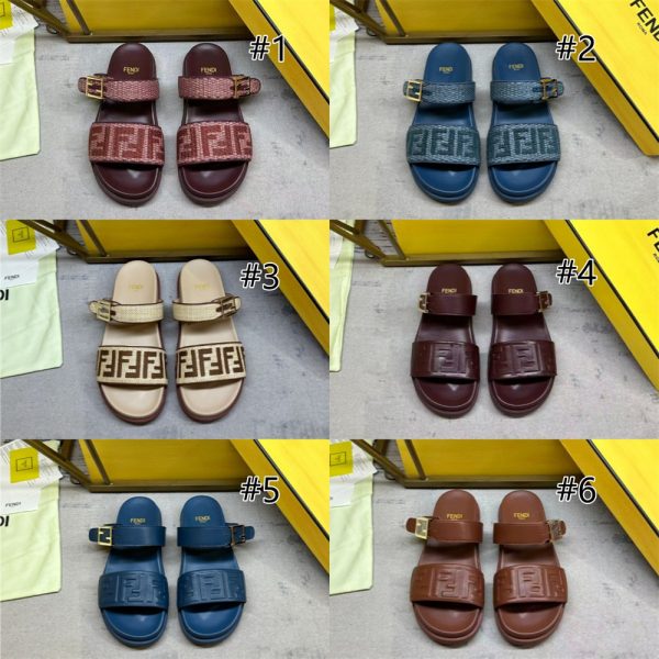 High quality couple slipper size:5-11 with box FEI #31389