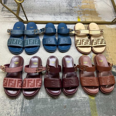 High quality couple slipper size:5-11 with box FEI #31389 - Image 2