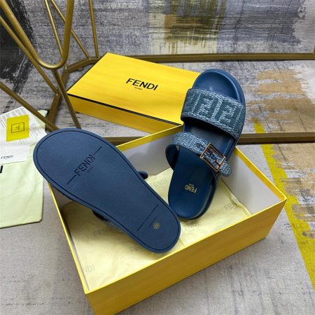 High quality couple slipper size:5-11 with box FEI #31389 - Image 4