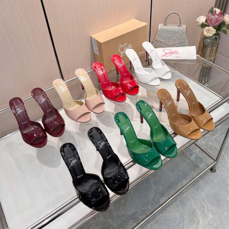High quality high-heeled sandals size:5-12 with box CLN #31392 - Image 2