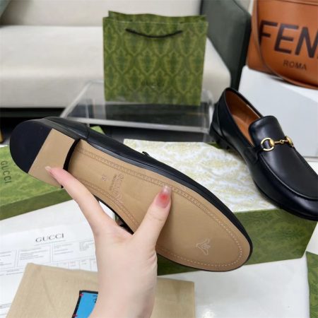 High quality couple Loafers shoes size:5-12 with box free shipping GUI #31417 - Image 4