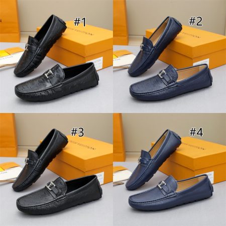 High quality moccasin shoes size:6-12 with box free shipping LOV #31419