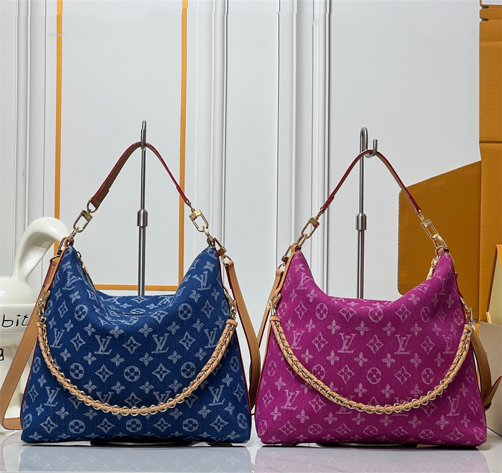 High quality denim shoulder bag size:30*26*10cm LOV #31430 - Image 1