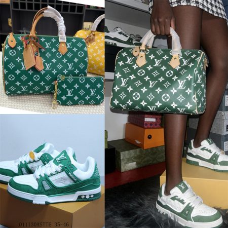 High quality sneaker & Handbag set free shipping LOV #31084