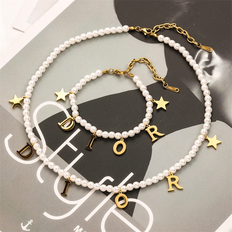 Wholesale Fashion Necklace and Bracelet Set DIR #A1365 - Image 1