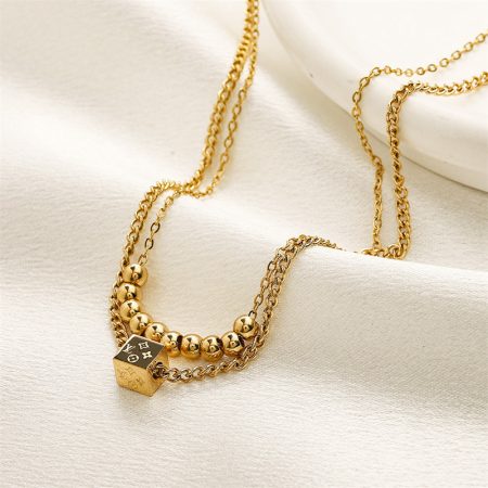Wholesale Fashion Necklace and Bracelet and Earring and Ring Set LOV HYZ #A2423 - Image 2