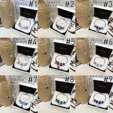 Wholesale Fashion High Quality Necklace and Bracelet Set with box PAA #A1589