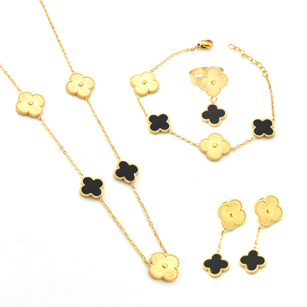 Wholesale Earring & Necklace & Ring & Bracelet set VAC #A0367 - Image 4