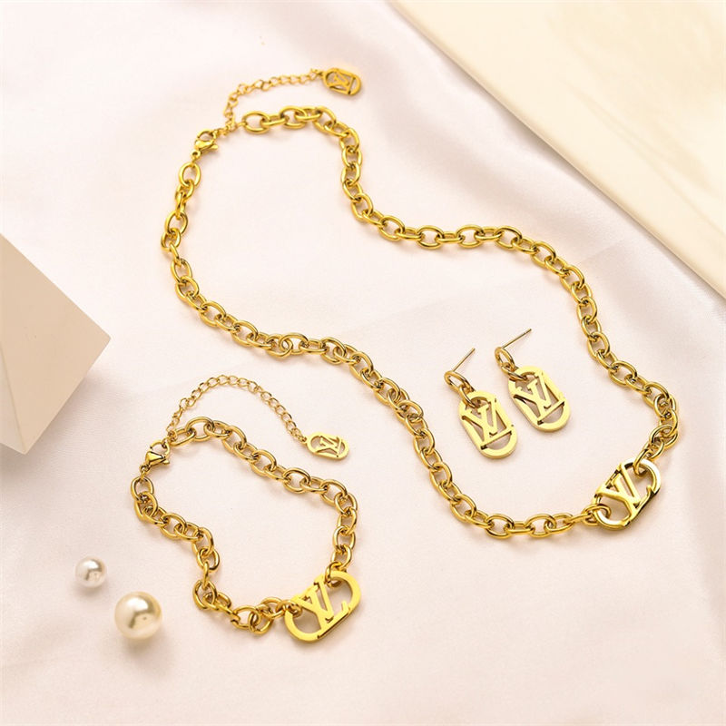 Wholesale Fashion Necklace & Bracelet & Earring Set LOV #A1509