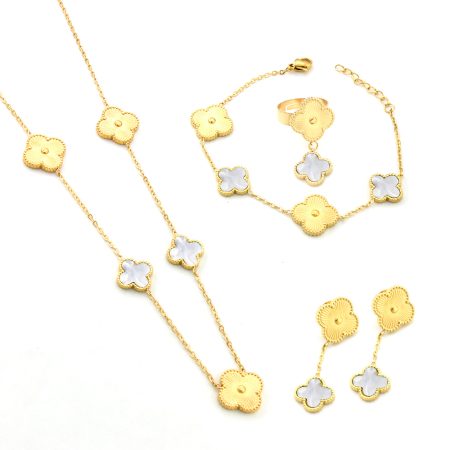 Wholesale Earring & Necklace & Ring & Bracelet set VAC #A0367 - Image 3