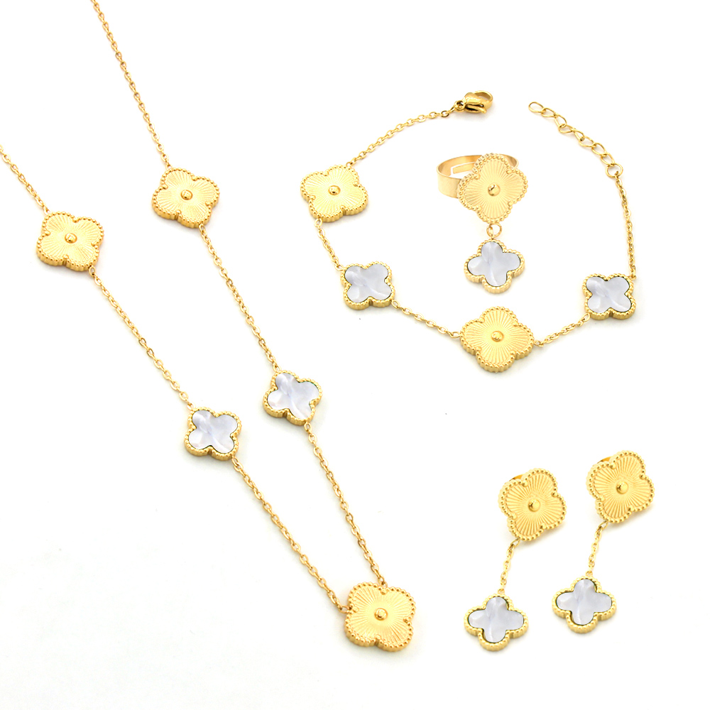 Wholesale Earring & Necklace & Ring & Bracelet set VAC #A0367 - Image 3