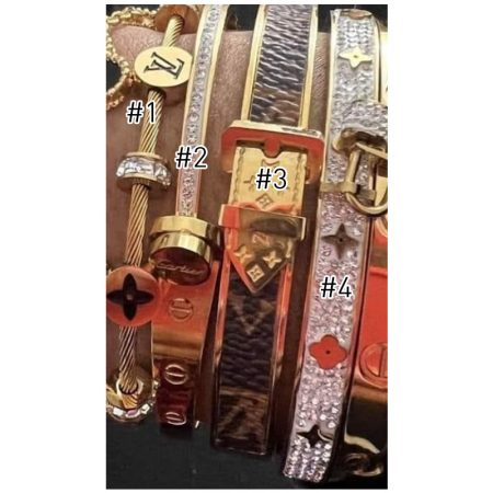 Wholesale Bracelet stacks LOV MS #A4107