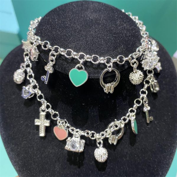 Wholesale Fashion High Quality Necklace and Bracelet Set TIY #A0417