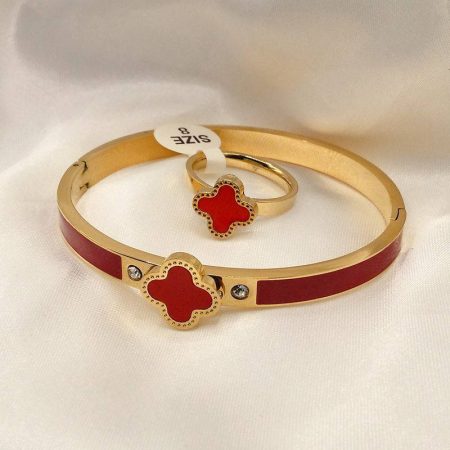 Wholesale Bracelet & Necklace & Earring and Ring set VAC #A0549 - Image 3