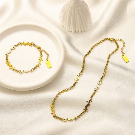 Wholesale Fashion Necklace and Bracelet Set LOV ZY #A1838