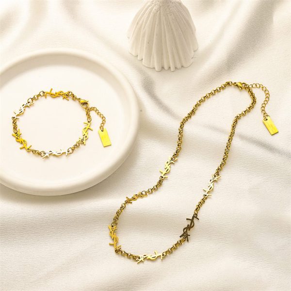 Wholesale Fashion Necklace and Bracelet Set LOV ZY #A1838
