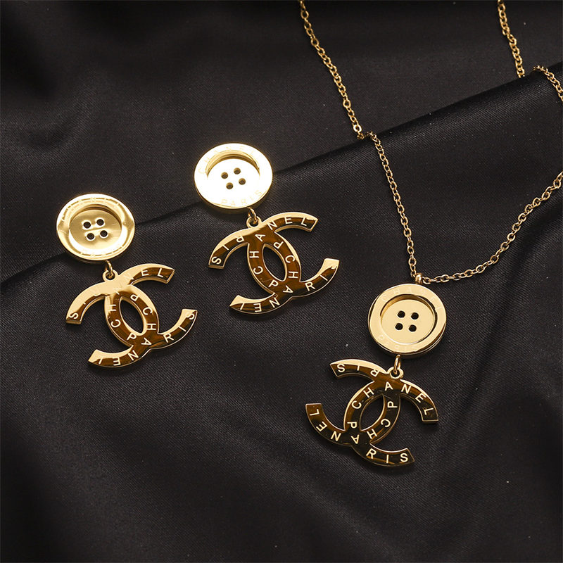 Wholesale Fashion Necklace and Earring Set CHL #A1502 - Image 2