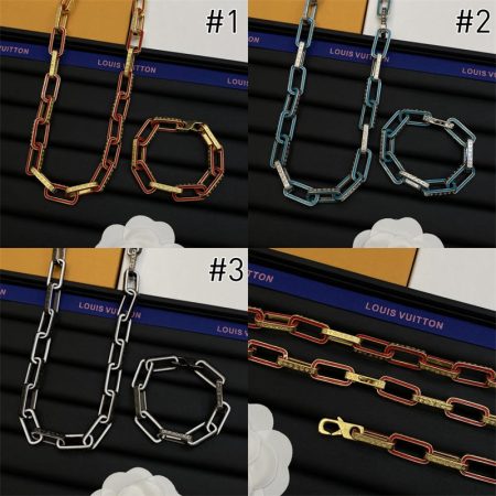 Wholesale Fashion Necklace and Bracelet Set LOV XY #A1706
