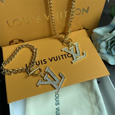 Wholesale Fashion Necklace and Bracelet Set LOV LHZ #A2675