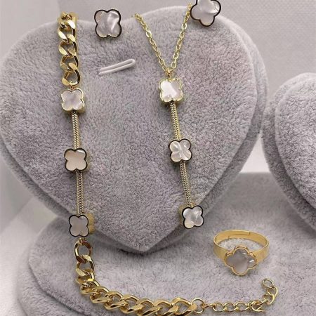 Wholesale Bracelet & Necklace & Earring and Ring set VAC #A0518 - Image 2