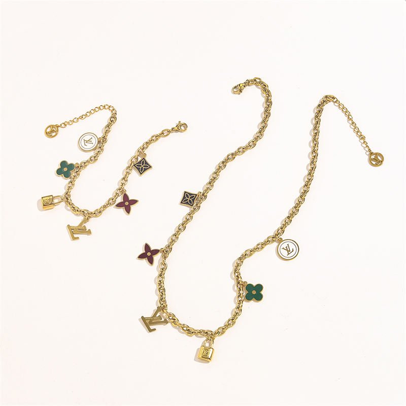 Wholesale Fashion Necklace and Bracelet Set LOV #A1572 - Image 1