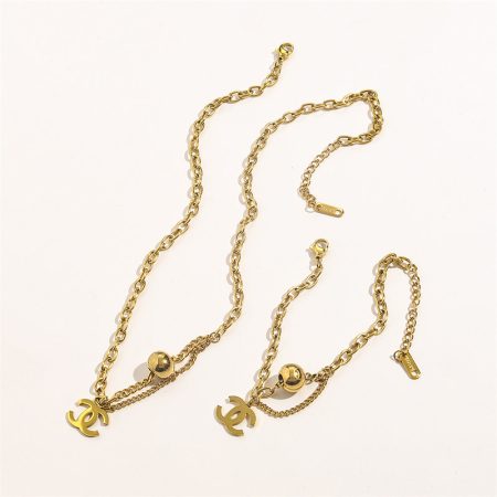 Wholesale Fashion Necklace & Bracelet & Earring Set CHL #A1571
