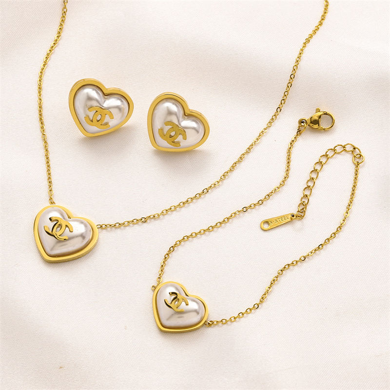 Wholesale Fashion Necklace & Bracelet & Earring Set CHL #A1445