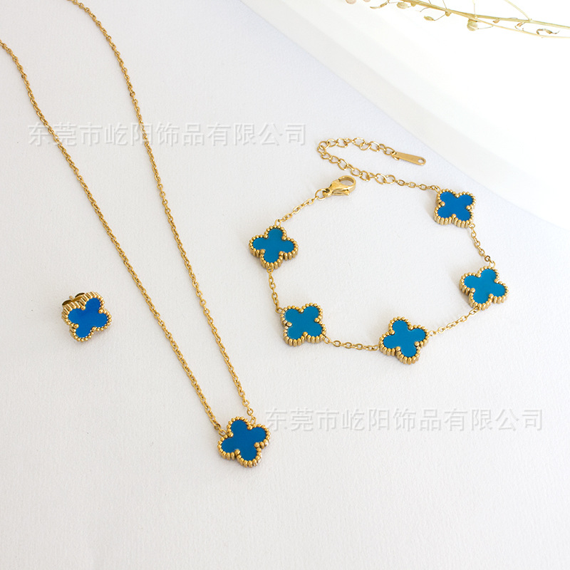 Wholesale Earring & Necklace & Bracelet set VAC #A0791 - Image 3