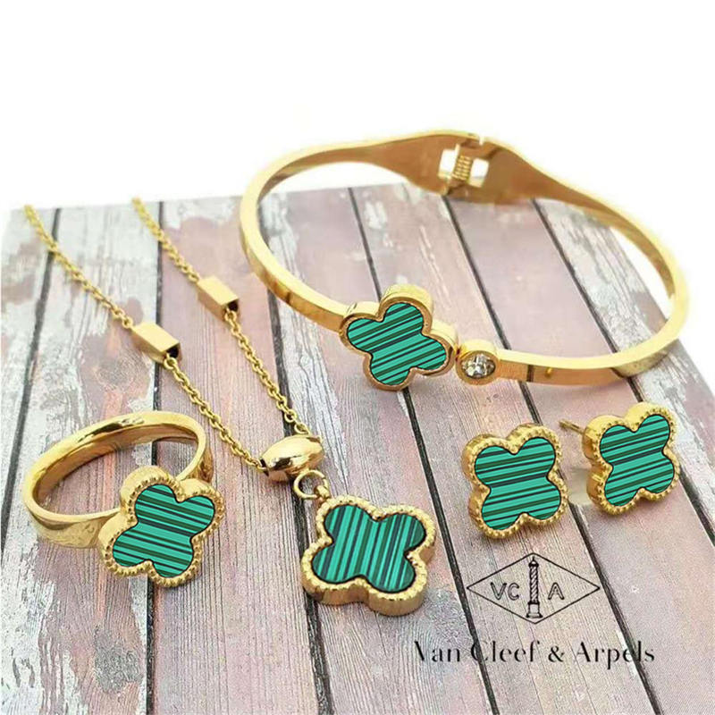Wholesale Bracelet & Necklace & Earring and Ring set VAC #A0549 - Image 3