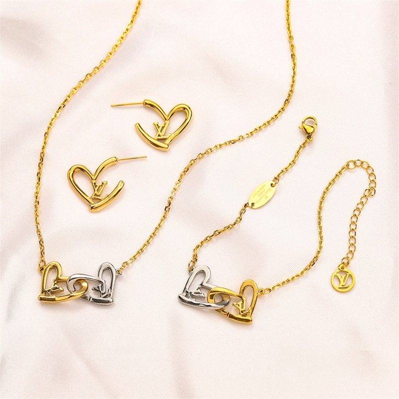 Wholesale Fashion Necklace & Bracelet & Earring Set LOV #A2032 - Image 1