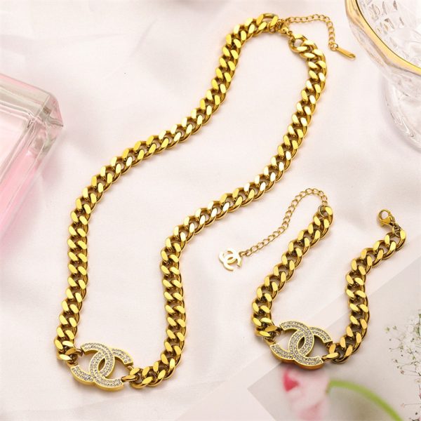 Wholesale Fashion Necklace and Bracelet Set CHL #A1498