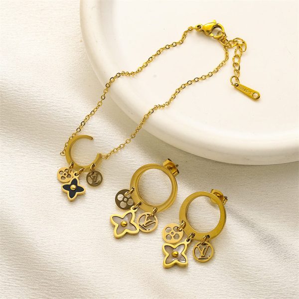 Wholesale Fashion Necklace and Bracelet Set LOV ZY #A1838